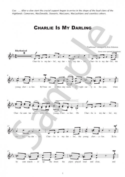 I Landed with Seven Men (Choral Score)