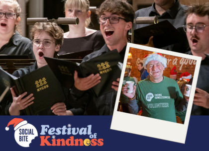 NYCOS singing Christmas carols